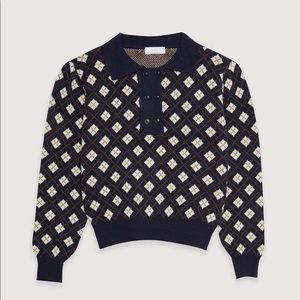 Oak and Fort collared sweater